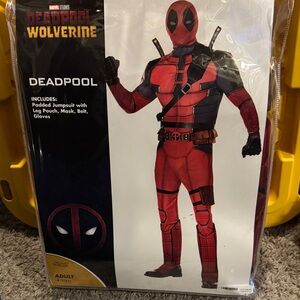 Marvel Deadpool Costume - Red and Black